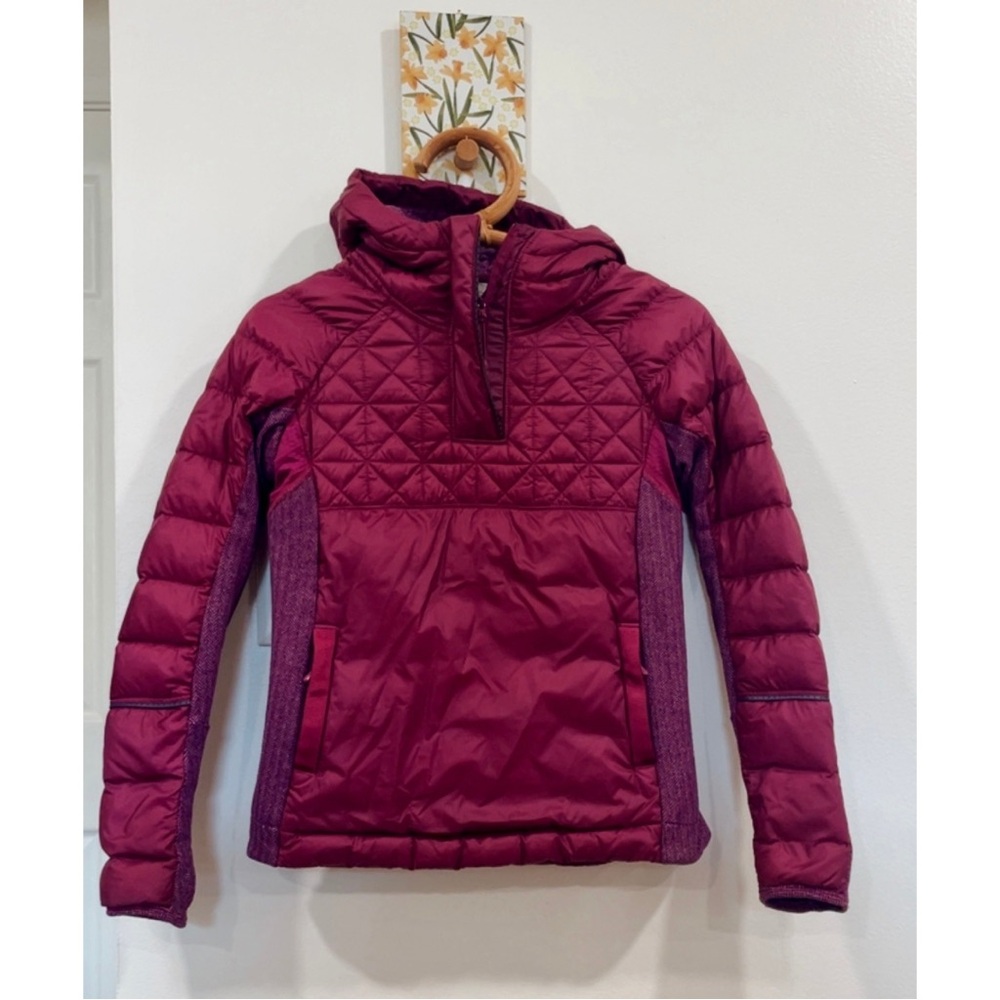 Ivivva | Purple Pull Over Hooded Puffer Coat